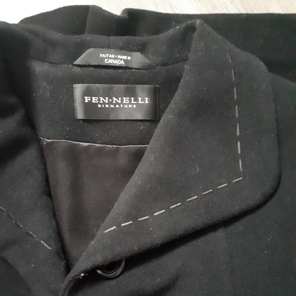 Fen-nelli | Wool-blend Overcoat - Picture 8 of 11